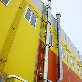 Встроенная котельная производственно-складского комплекса в г. Семилуки